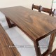 Bộ bàn ăn kết hợp băng ghế dài 1,8m