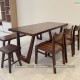 Bộ bàn ăn kết hợp băng ghế dài 1,8m