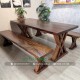 Bộ K3 gỗ me tây nguyên tấm dài 2m