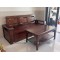 Bộ sofa gỗ me tây chân hộp hiện đại