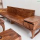 Bộ sofa chân quỳ gỗ me tây nguyên tấm 2,4m