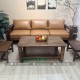 Bộ Sofa Gỗ Me Tây Nguyên Tấm Bọc Nệm