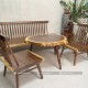 Bộ sofa nan gỗ me tây nguyên tấm phong cách mộc Bộ sofa nan gỗ me tây nguyên tấm phong cách mộc