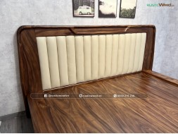 Giường Ngủ Master Dáng Bay Gỗ Me Tây