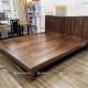 Giường Ngủ Gỗ Me Tây Nguyên Khối Chân Louis