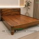 Giường ngủ gỗ me tây tự nhiên giá rẻ