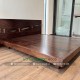 Giường ngủ gỗ me tây đầu ghép nơ