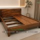 Giường ngủ gỗ me tây tự nhiên giá rẻ