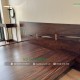 Giường ngủ gỗ me tây đầu ghép nơ