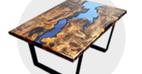 bàn ăn gỗ epoxy