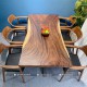 Bộ bàn ăn gỗ me tây + 6 ghế Hirosima gỗ Ash
